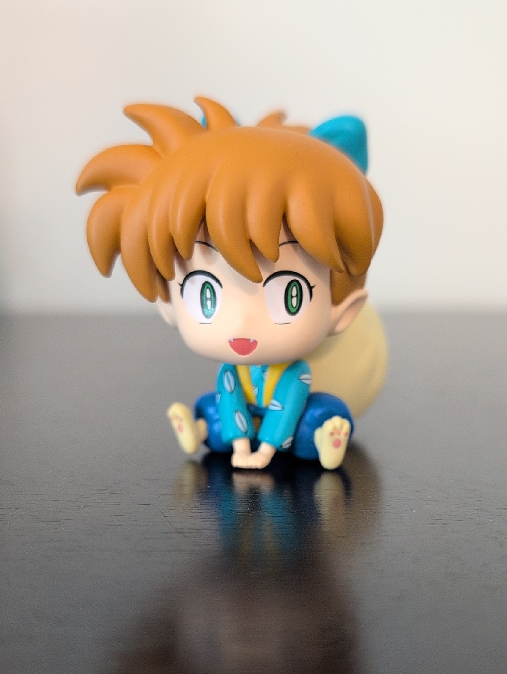 Inuyasha Cartoon Fox "Shippo" Toy Figurine - Cute Chibi Collectible